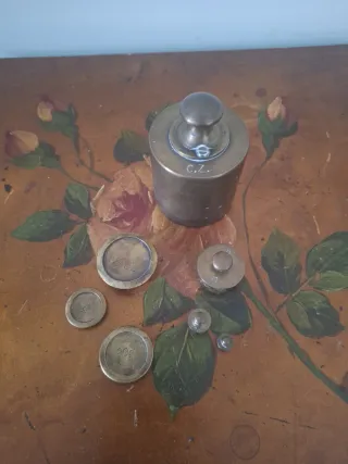 Set de 7 Pesas de latón