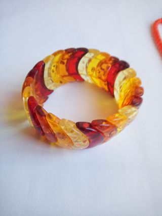 Pulsera y collar ámbar Báltico