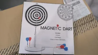 Juego de dardos magnético portátil