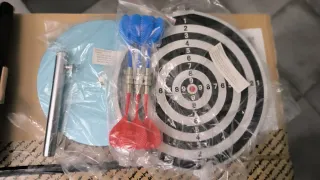 Juego de dardos magnético portátil