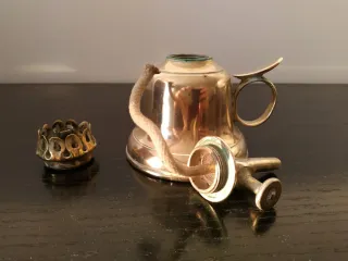 Quinqué de bronce vintage