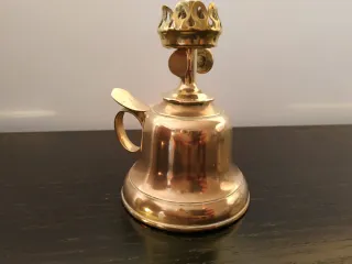 Quinqué de bronce vintage