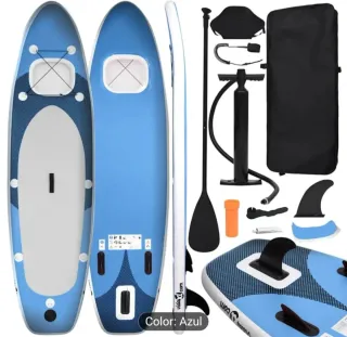 Tabla Paddle Surf Azul Completa