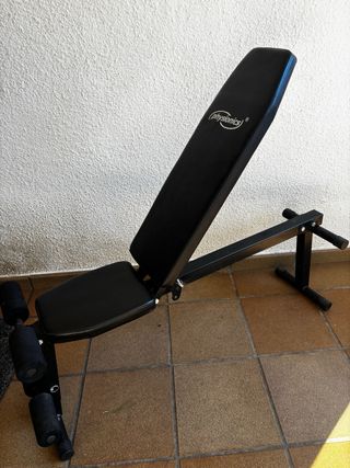 Banco de pesas reclinable