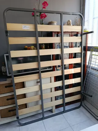 Somier Mueblix 135x190 con 4 patas