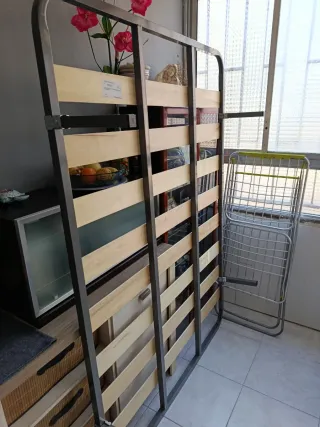 Somier Mueblix 135x190 con 4 patas