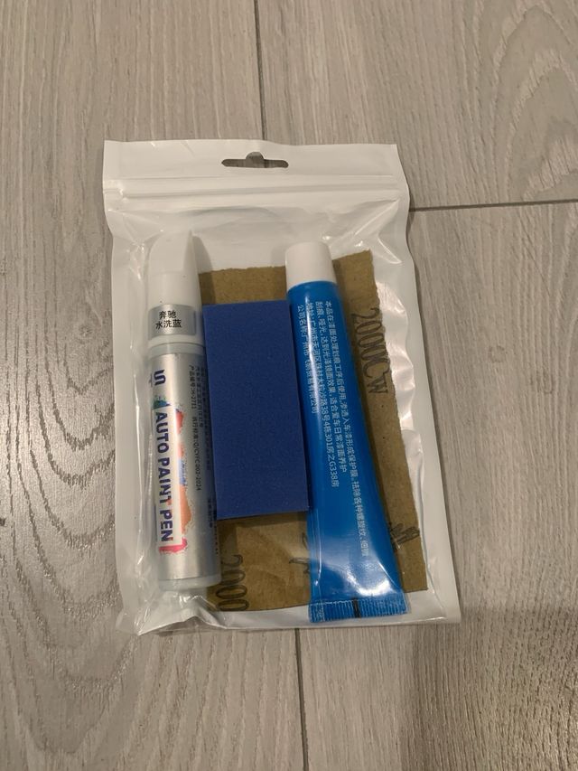 Pintura Retoque Mercedes Benz Azul Lavado