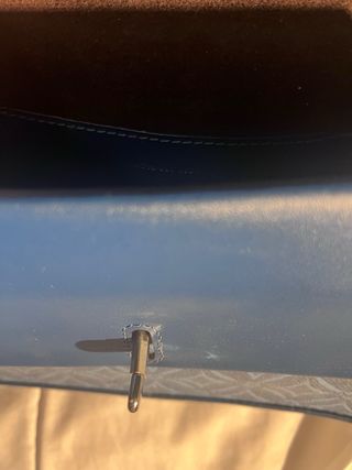 Bolso Michael Kors azul con correa logo