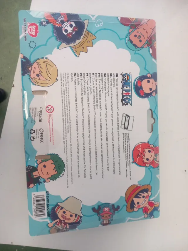 Funda Nintendo Switch One Piece Chibi