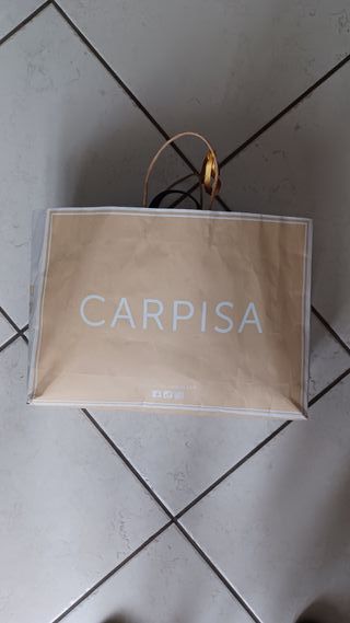 Zaino Carpisa nero nuovo con cartellino