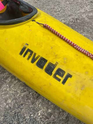 Piragua Invader Amarilla y pala extrem.