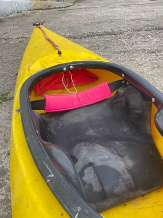 Piragua Invader Amarilla y pala extrem.