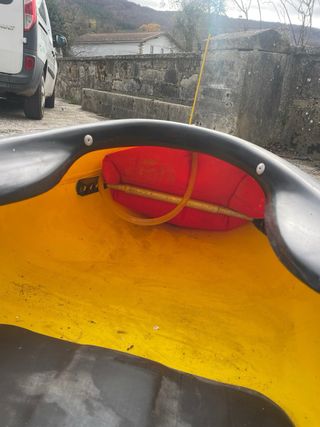 Piragua Invader Amarilla y pala extrem.