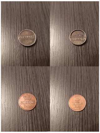 Lote Antiguos Token - Jetones - Fichas