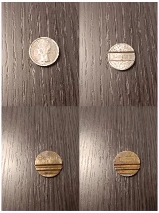 Lote Antiguos Token - Jetones - Fichas