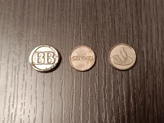 Lote Antiguos Token - Jetones - Fichas