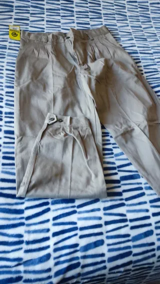 Pantalón de trabajo beige