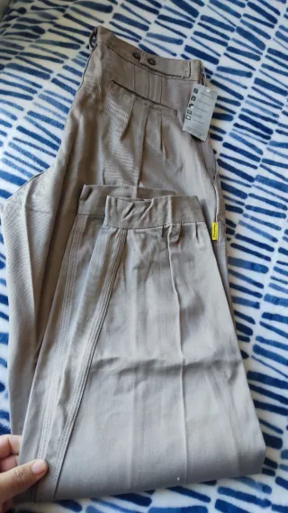 Pantalón de trabajo beige