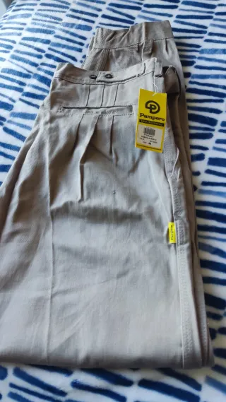 Pantalón de trabajo beige