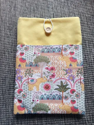 Funda artesanal para libro/e-book/libreta