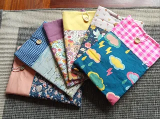 Funda artesanal para libro/e-book/libreta