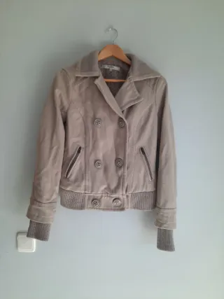 Chaqueta Bershka Beige Talla L