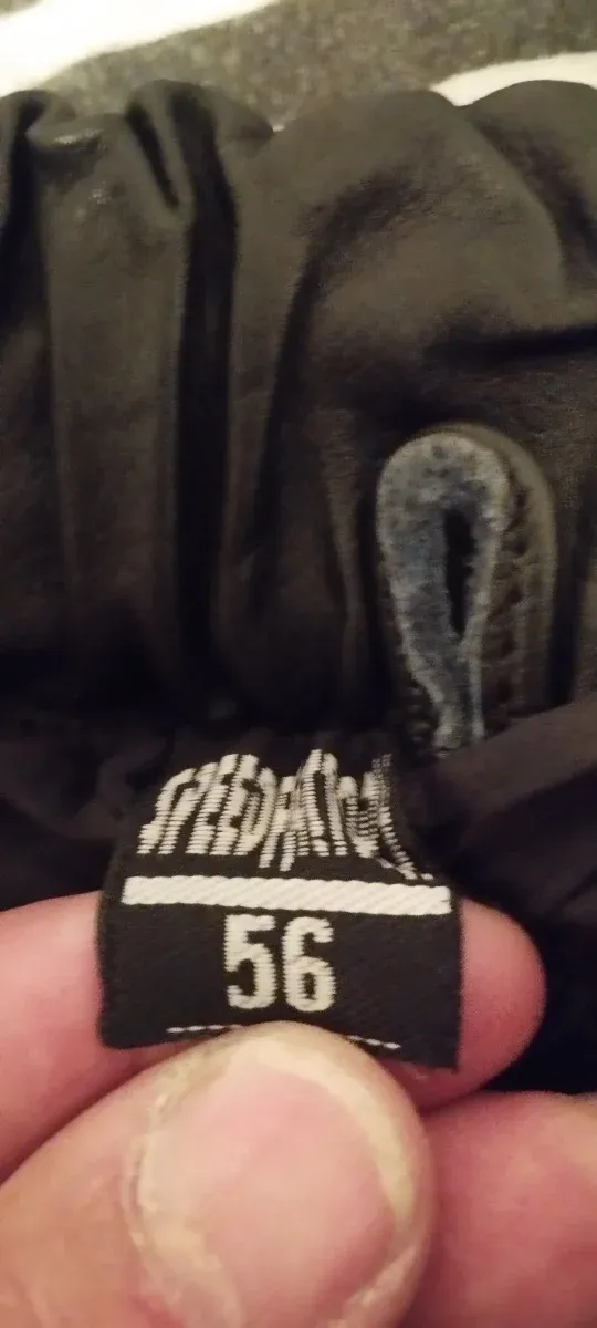 Pantalones de cuero para moto - Talla 56