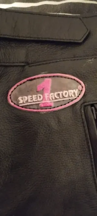 Pantalones de cuero para moto - Talla 56