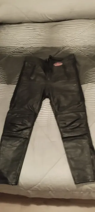 Pantalones de cuero para moto - Talla 56