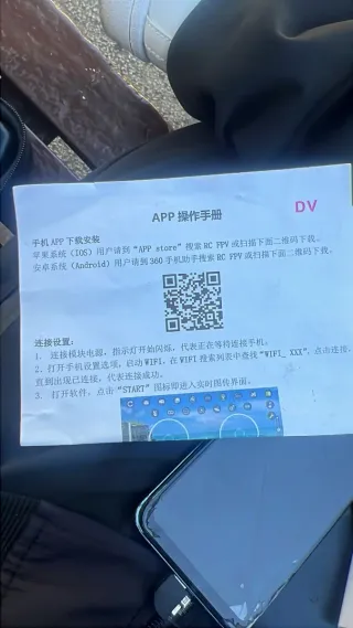 Drone Plegable con Mando