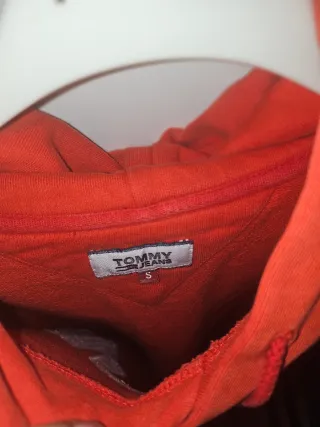 Felpa Tommy Jeans Arancione