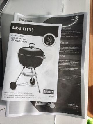 Weber Bar-B-Kettle Barbecue a carbone, griglia 57 cm
