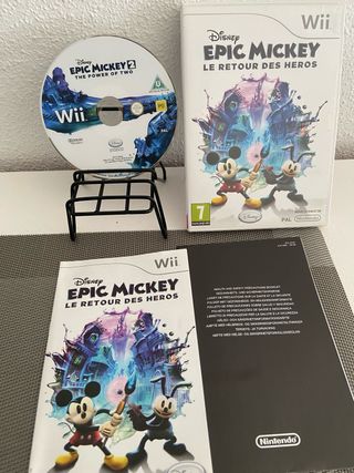 Wii Disney Epic Mickey 2: El Poder de Dos