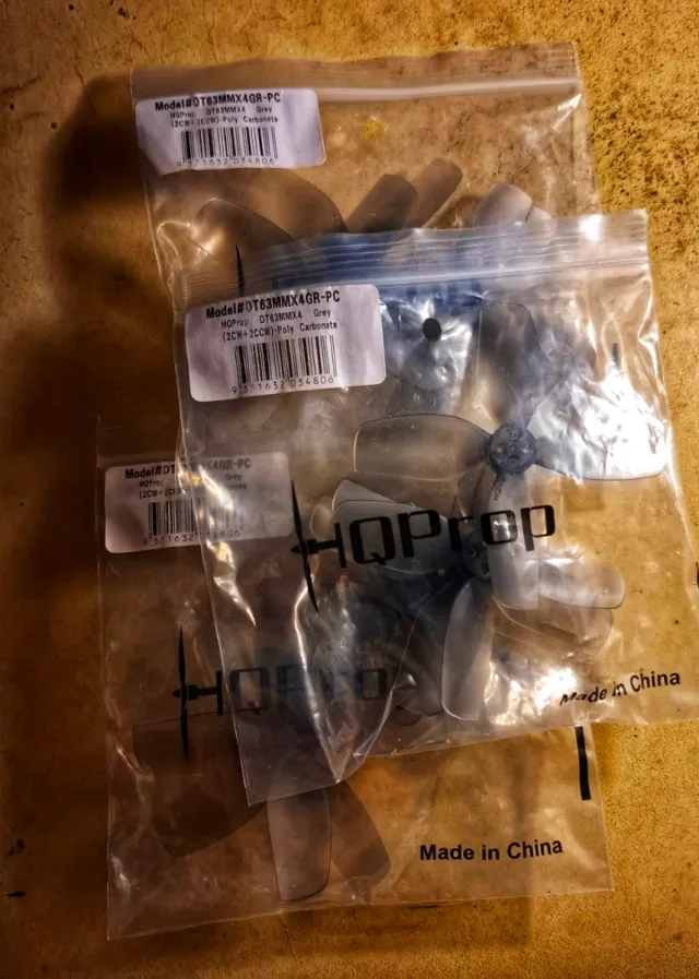 HQProp DT63MMX4GR-PC Hélices Grises