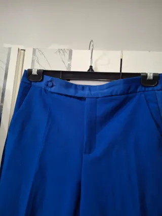 Traje fiesta smoking Zara azul