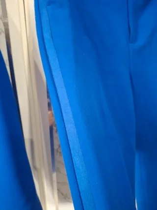 Traje fiesta smoking Zara azul