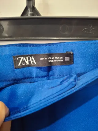 Traje fiesta smoking Zara azul