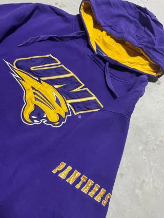 Felpa Vintage USA college Panthers uomo tg L