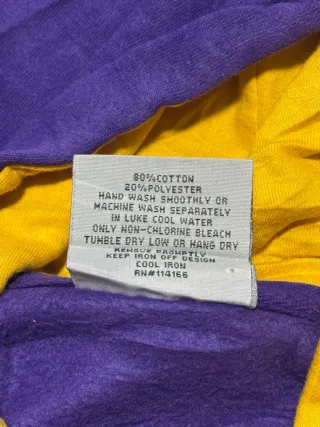 Felpa Vintage USA college Panthers uomo tg L