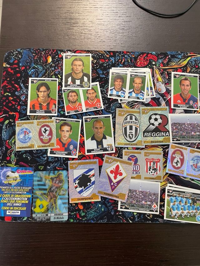Lotto figurine Panini Calciatori 2004/2005