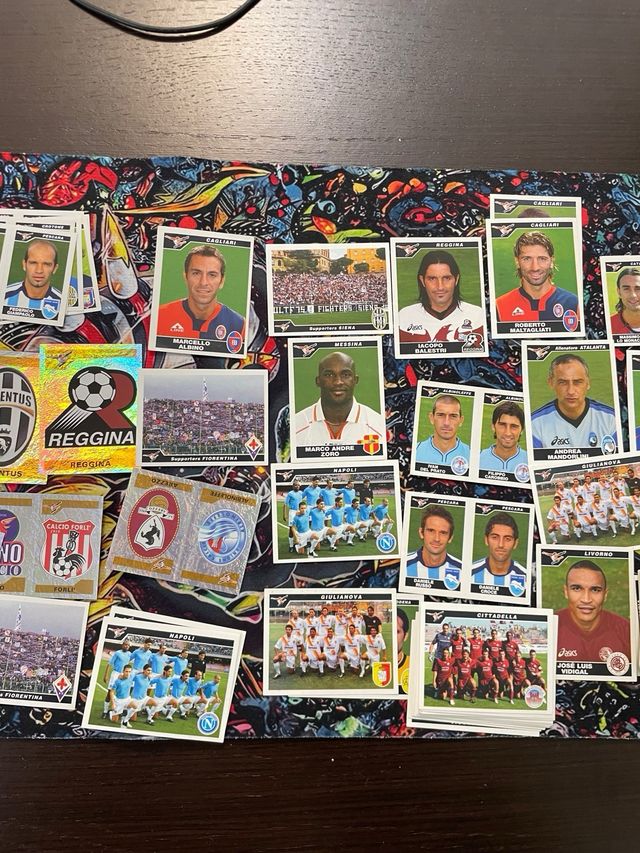 Lotto figurine Panini Calciatori 2004/2005