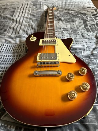 Guitarra Eléctrica Academy Les Paul Sunburst