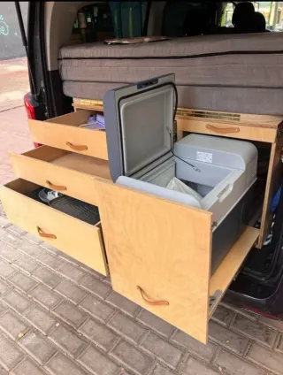 Mueble Cama Camper Furgo Mercedes