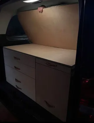 Mueble Cama Camper Furgo Mercedes