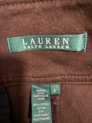 Gonna Ralph Lauren Marrone