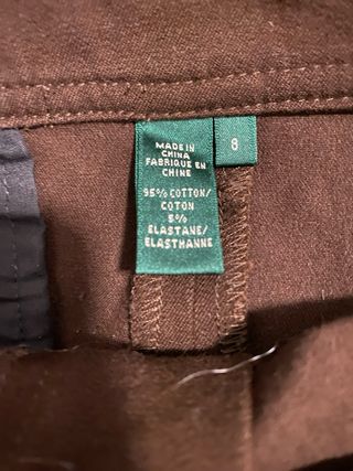 Gonna Ralph Lauren Marrone