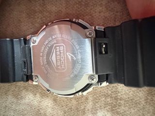 Casio G-Shock GM-5600 Plata y Negro