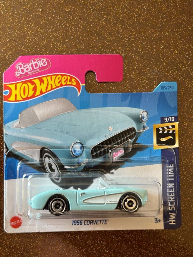 Hot Wheels 1956 Corvette Barbie The Movie