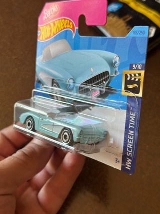 Hot Wheels 1956 Corvette Barbie The Movie