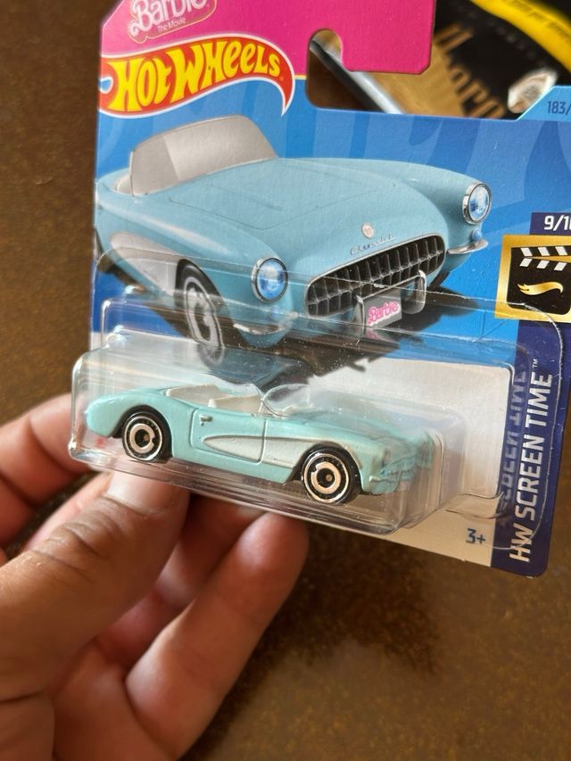 Hot Wheels 1956 Corvette Barbie The Movie